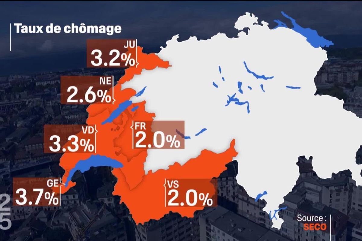 Suisse : Le Seco publie les chiffres du chômage de juin sur fond de ralentissement helvétiq