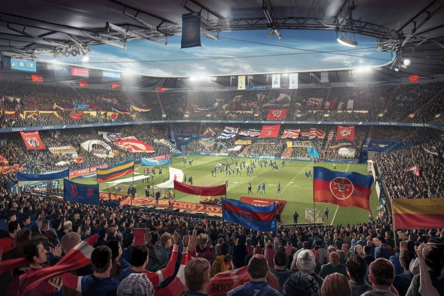 Top 14 et Pro D2 : affluence record dans les stades français