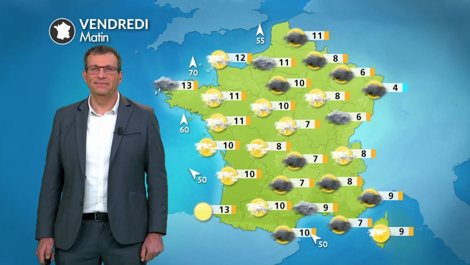 Météo du 21 Février : Températures d'Avril en France
