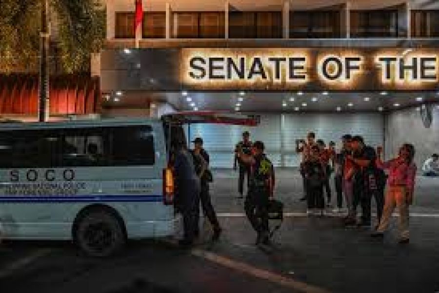Philippines — Arrestation d'un suspect clé après la fusillade historique au Sénat de Manille