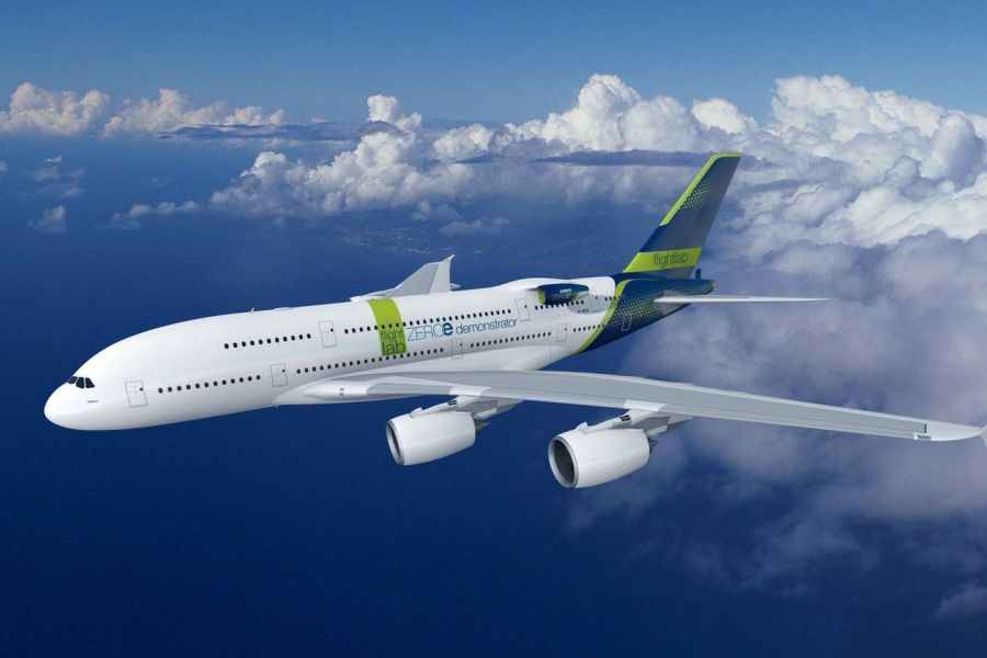 Lancement du premier avion commercial à hydrogène