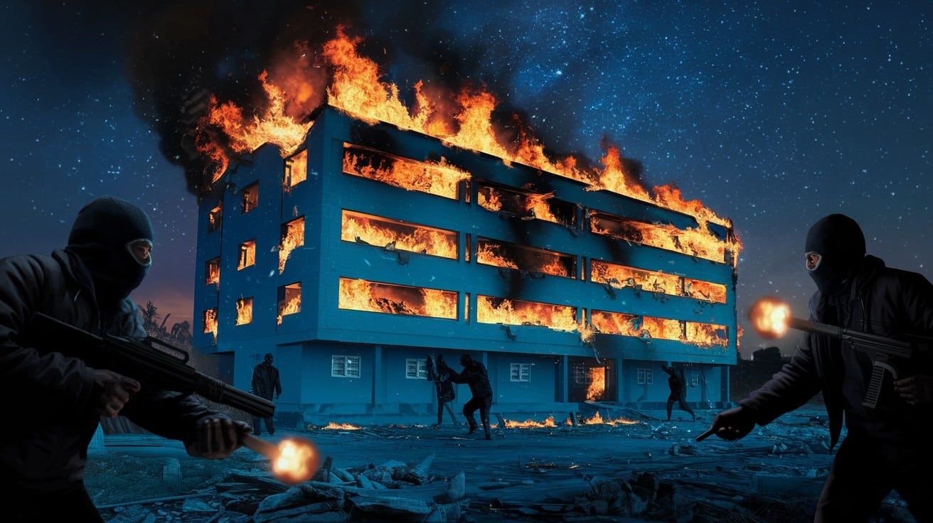 Haïti : Incendie d'un hôpital important par des groupes armés