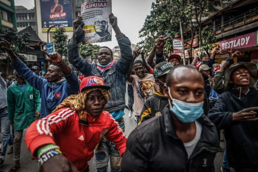 Huit morts à Nairobi, le Kenya secoué par des manifestations violentes