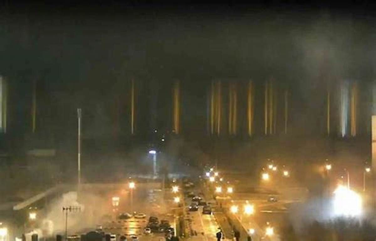 Ukraine : Incendie à la Centrale Nucléaire de Zaporijjia